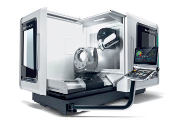 The fourth-generation DMU 80 P duoBLOCK® from DMG MORI SEIKI  appears in the new uniform design and offers high-level 5-axis machining with unique performance features. 