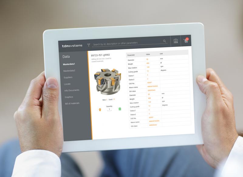 TDM Global Line FlexCrib – Tool stock management: simple, mobile, and connected.