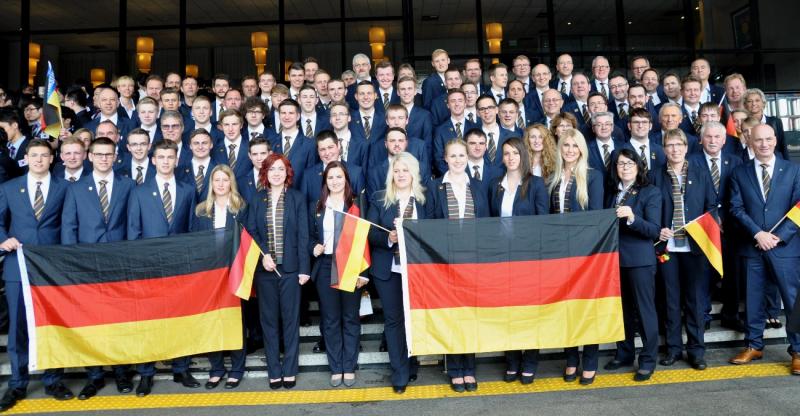 22 Auszeichnungen für Team Germany  bei WM der Berufe WorldSkills Sao Paulo 2015