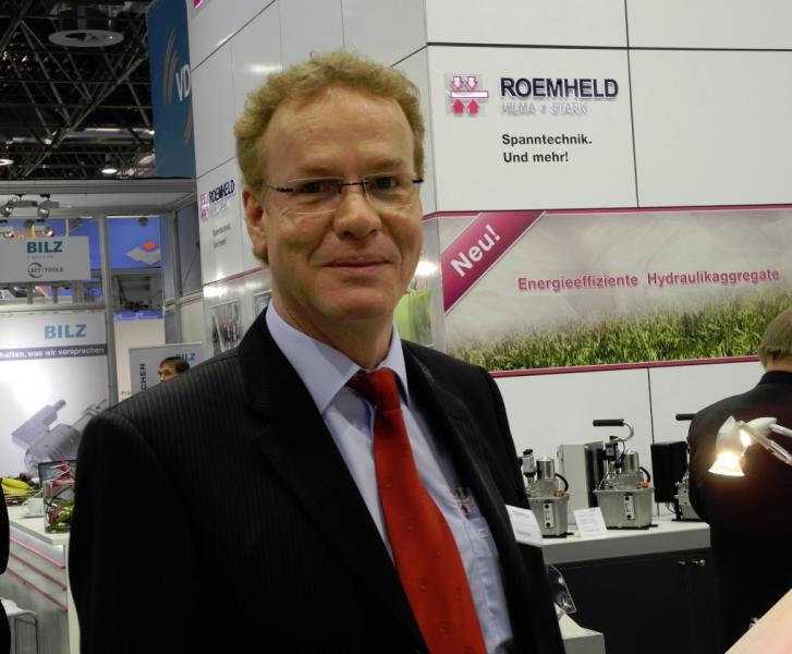 Guido Born, Produktbereichsleiter Werkstückspannsysteme am ROEMHELD-Standort Hilchenbach. 