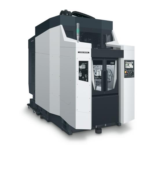 With the i 50, DMG MORI offers an ultra-compact horizontal machining centre for the highly productive large-scale production of motor components such as cylinder blocks and heads in the automotive sector.