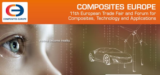 Composites Europe 2016 mit Leichtbauforum und Gemeinschaftsstand