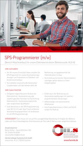 Hermle sucht einen SPS-Programmierer (m/w) 
