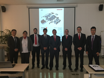 Großer Erfolg bei den Technologietagen: Ein Symposium an der Universität von Queretáro (Mexiko) und eines bei Great Wall Motors in China.