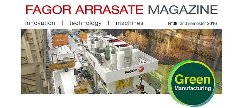 Ya está disponible el número 35 de la revista informativa de Fagor Arrasate, correspondiente al segundo semestre del año 2016. 