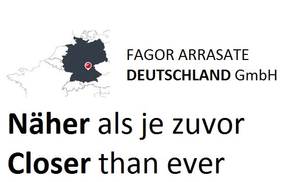 Gründung der Fagor Arrasate Deutschland GmbH