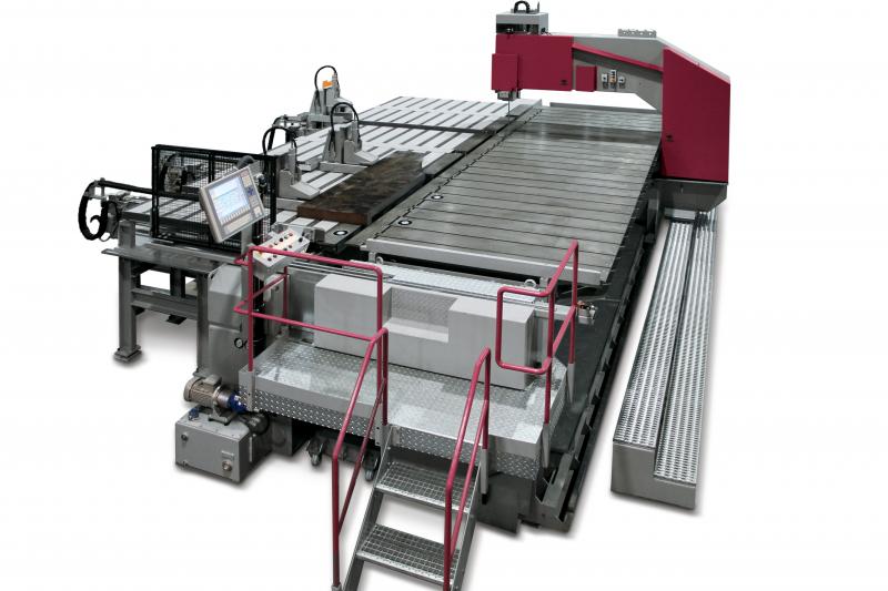 Robust, heavy-duty sawing machines for large dimensions – vertically and horizontally.