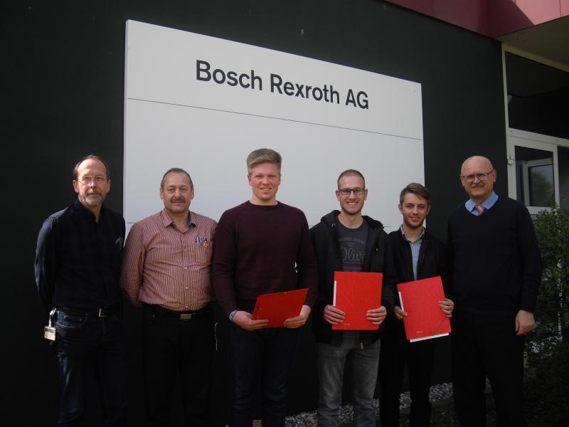 Unbefristete Arbeitsverträge für Bosch Rexroth-Nachwuchskräfte