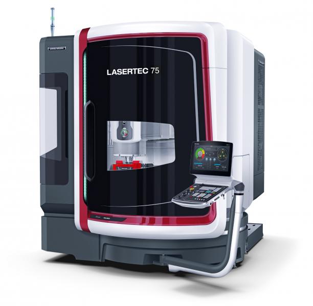 Mit einer Stellfläche von lediglich 8 m² ist die LASERTEC 75 Shape der ideale Begleiter auch in engsten Produktionsumgebungen.