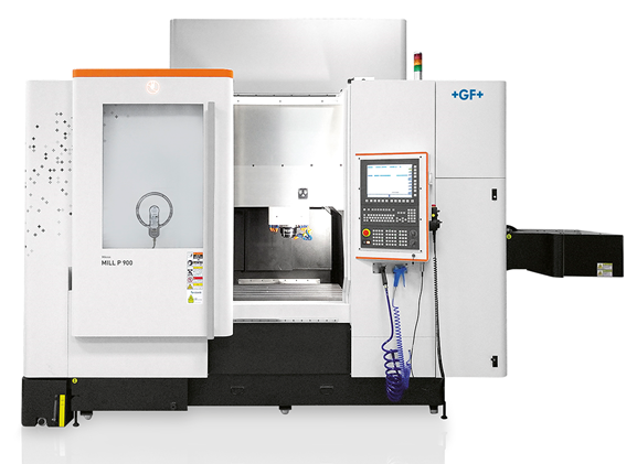 The new Mikron MILL P 900 vertical, three-axis Milling machine from GF Machining Solutions delivers quality, competitiveness, productivity and efficiency across a wide variety of applications in growing mold-and-die-intensive market segments.