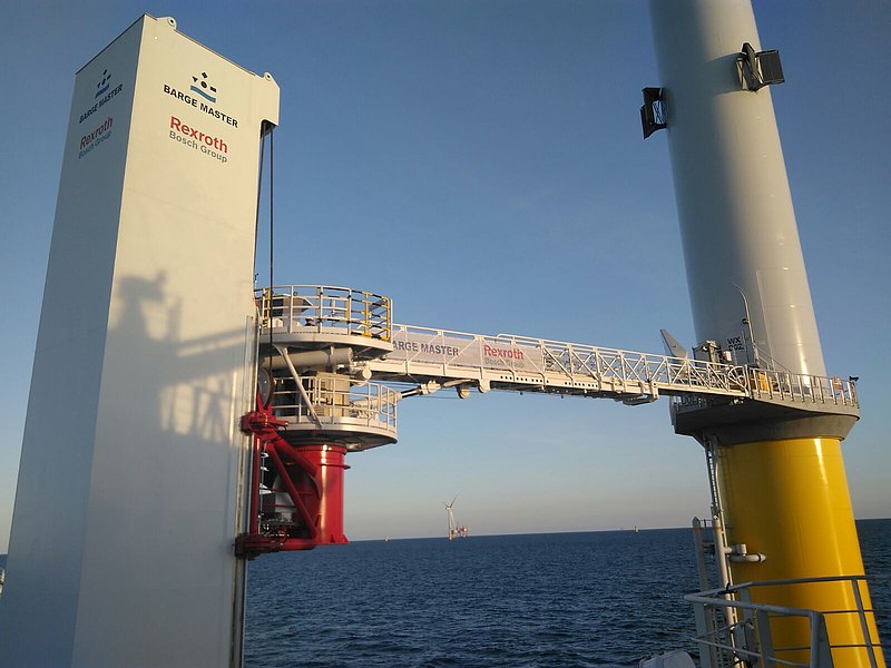 The ‘Next Generation Gangway’ at work in the Irish Sea