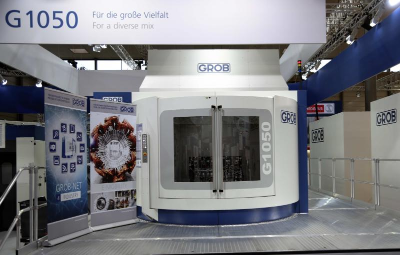 EMO 2017: One of the most successful EMO trade fairs in GROB's history 