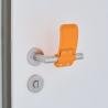  Hygienic door handle reduces risk of infection