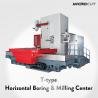 MICROCUT T-type Horizontal Boring & Milling Center Provides Heavy Duty Machining