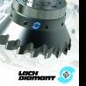 PCD Monoblock milling cutter »dia-compact« for the economical processing of Aluminium and Composite 