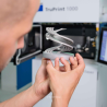 Additive Manufacturing Area at EMO Hannover 2023 showcasing production technology synergies