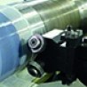 Precise knurling on large rollers