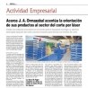Aceros J.A. Ormazabal instala una línea decapado ecológico de Fagor Arrasate