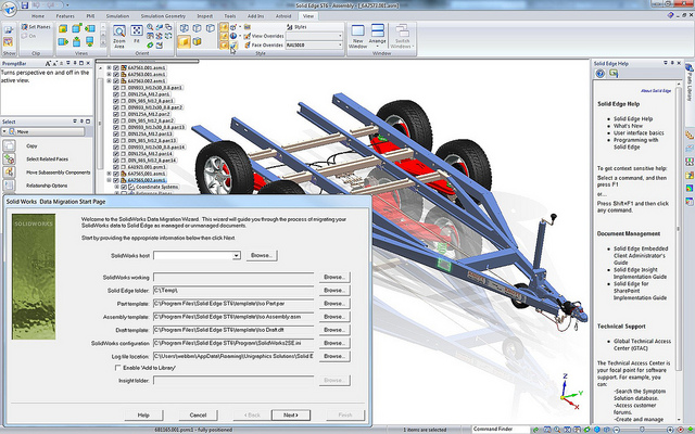 Solid Edge ST6 SolidWorks Importer