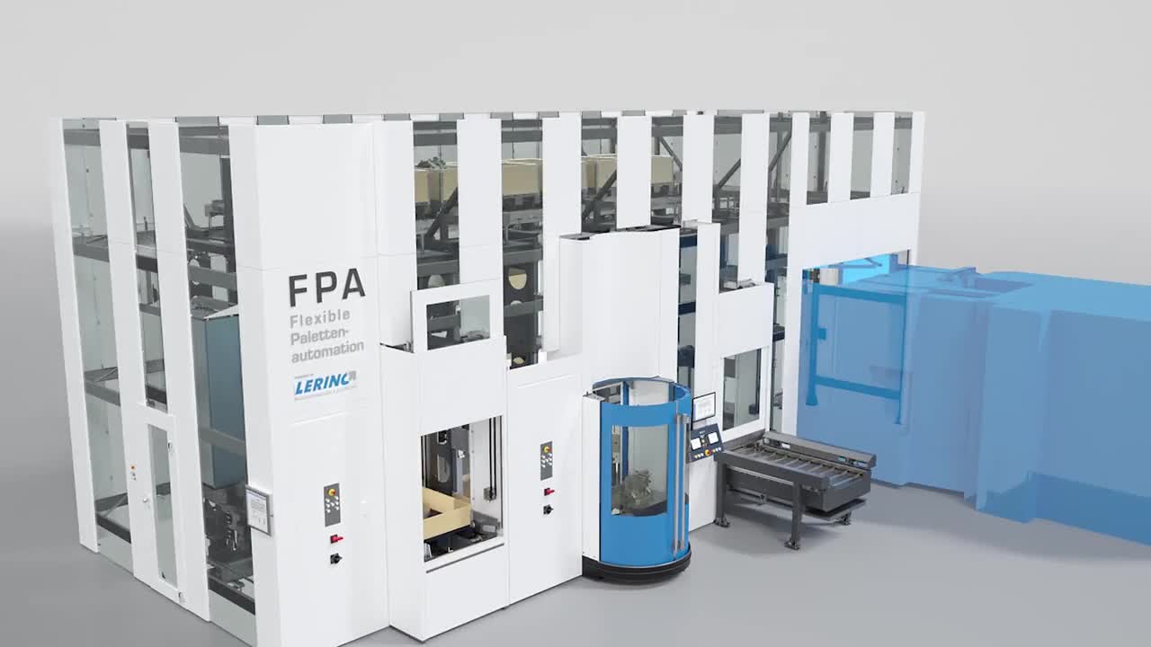 Lerinc FPA, Flexible Palettenautomation