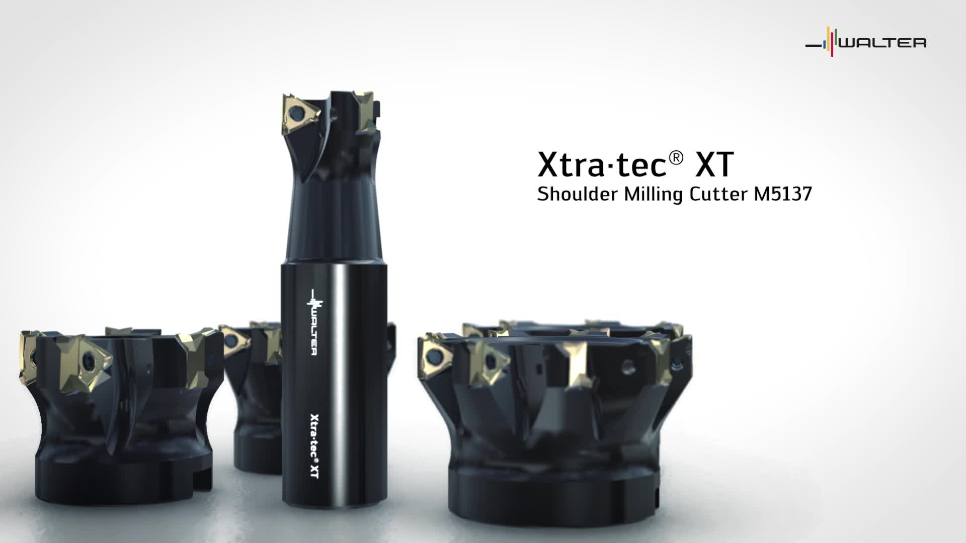 XTRA·TEC® XT M5137 SHOULDER MILLING CUTTER 