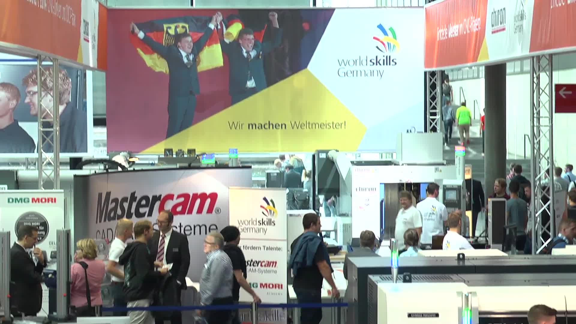 Deutsche Meisterschaft 2014 im CNC-Fraesen und Drehen mit Mastercam